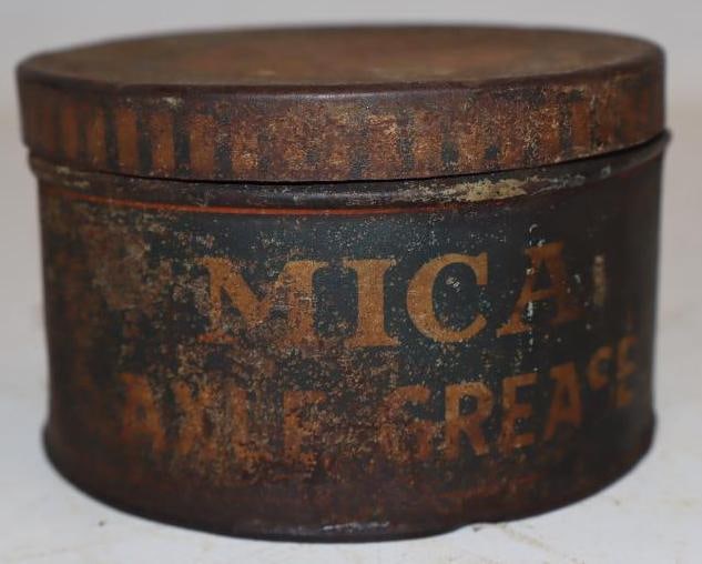 Early Standard Mica Axle 1 Lb Grease Can (1 of 2)