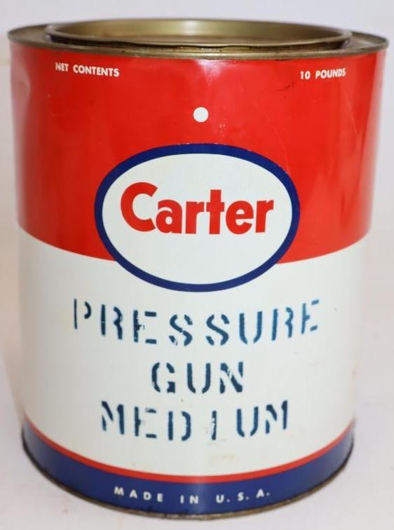 Carter Pressure Gun 10 Lb Grease Can: 7.5x7.5x9