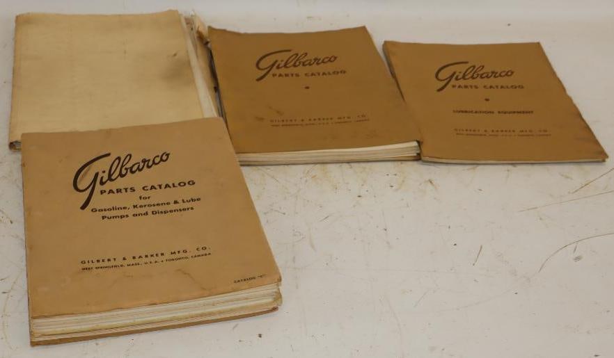 Group of 4 Gilbarco Parts Catalogs and Color Charts (1 of 5)