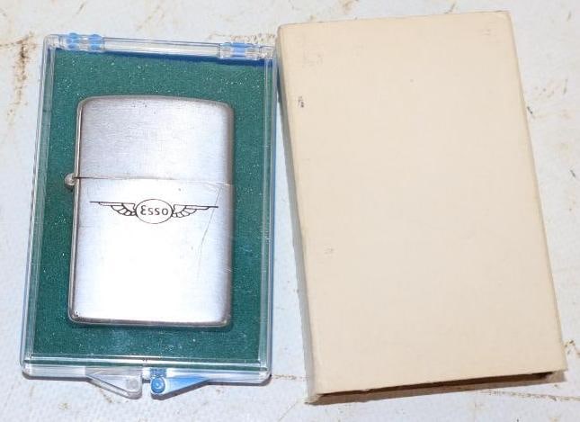 Esso Aviation Zippo Lighter: 1.5x2.25
