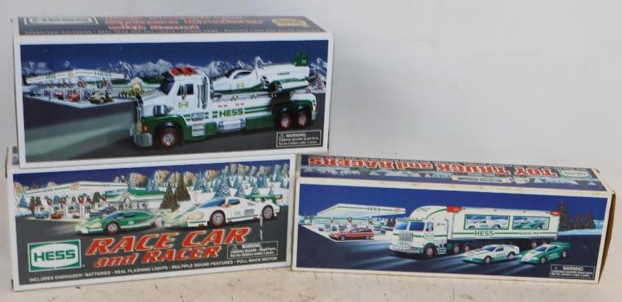 Group of 3 Hess Gas Station Toy Trucks in Original Boxes (1 of 4)