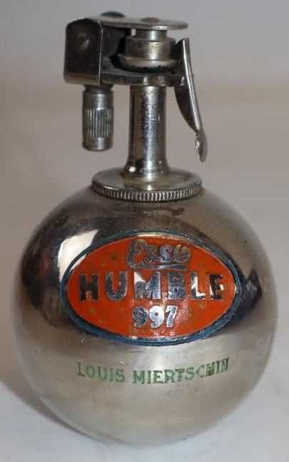 Esso Humble 997 Advertising Refillable Lighter (1 of 3)