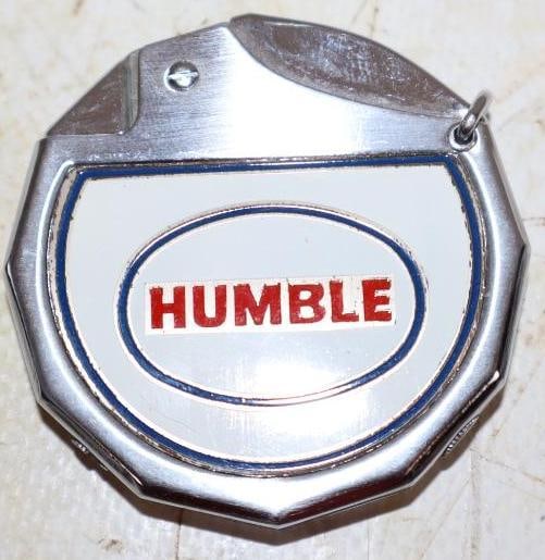 Humble Oil 12-Sided Advertising Refillable Lighters: 2" x 2"