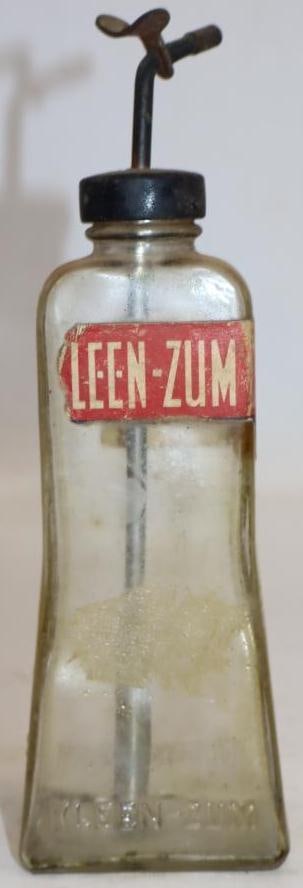 Kleen-Zum Windshield Washer Solvent Glass Spray Bottle with Paper Label (1 of 2)