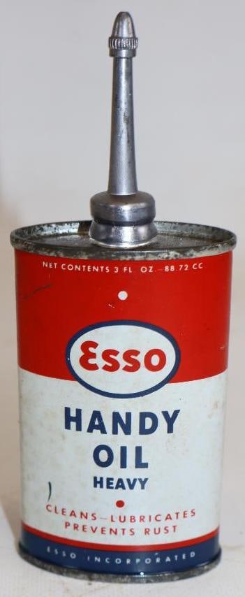 Esso Heavy  Oval Lead Top Handy Oiler (1 of 2)