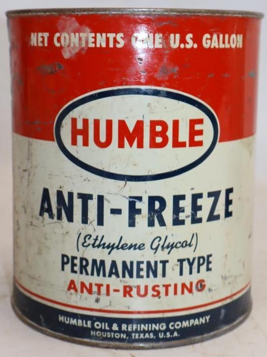 Humble Metal 1 Gallon Anti-Freeze Can: 6.5" x 6.5" x 7.75" empty