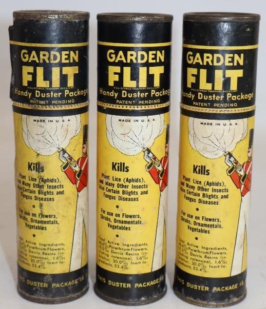 Group of 3 Garden Flit Handy Dusters: 1" x 1" x 5" each