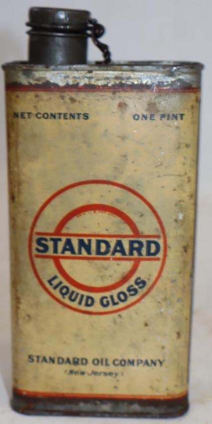 Standard of New Jersey Liquid Gloss Pint Oil Can (1 of 2)