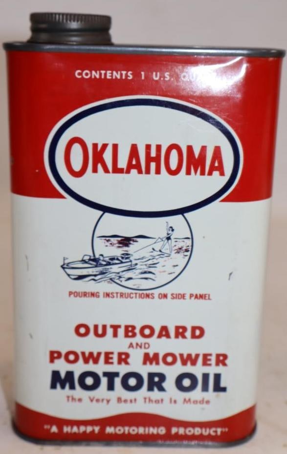 Oklahoma 1 Quart Outboard and Power More Oil Can (1 of 2)