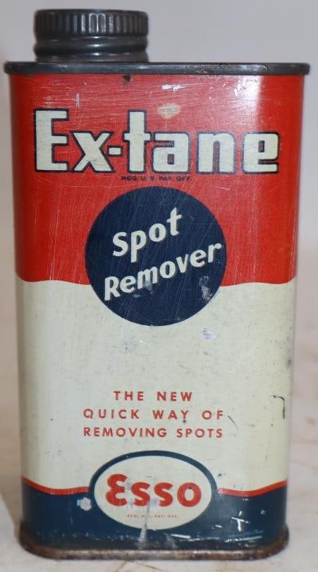 Esso Ex-Tane Spot Remover Half Pint Oil Can: 8oz