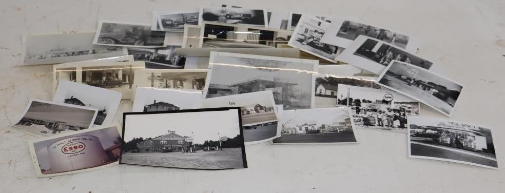 Group of 34 Black and White Original and Reproduction Esso Related Photos (1 of 7)