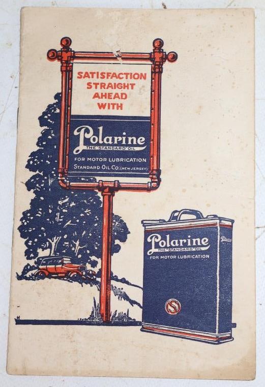 1920's Standard of NJ Polarine Products Advertising Booklet: 4.5" x 7"