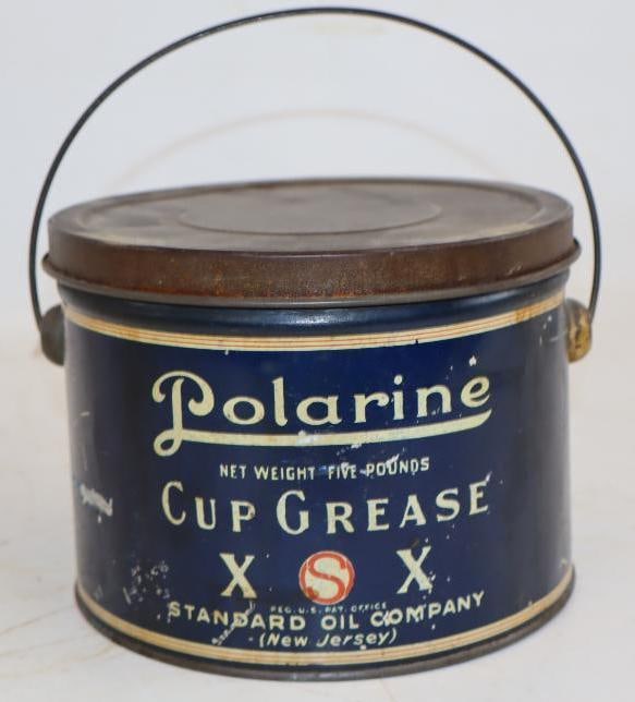 Standard of NJ Polarine XX 5lb Grease Can (1 of 2)