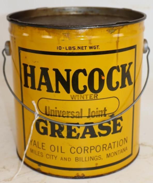 Yale Oil Hancock Winter 10lb Grease Can (1 of 2)