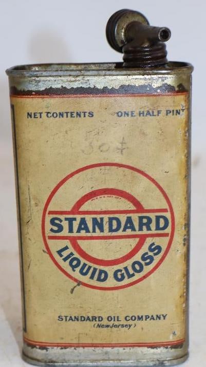 Standard of NJ Liquid Gloss Half Pint Oil Can (1 of 2)