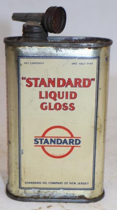 Standard of NJ Liquid Gloss Half Pint Oil Can (1 of 2)