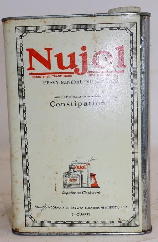 Stanco Nujol Heavy 3 Quart Mineral Oil Can (1 of 3)