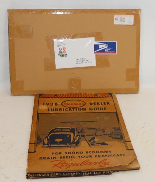 1938 Standard Dealer Lubrication Guide (1 of 5)