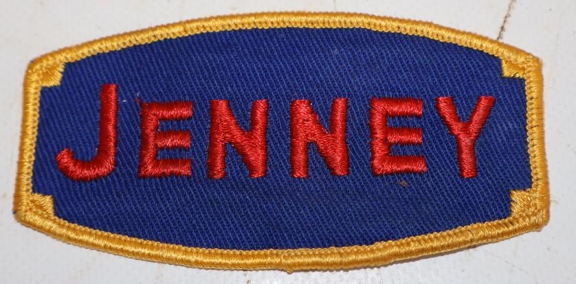 Jenney Gas Station Attendant Shirt Patch (1 of 2)