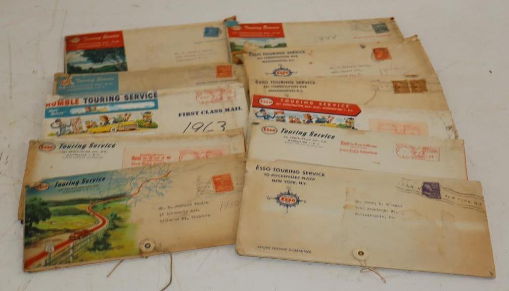 Group of 11 Esso Touring Service Travel Kits (1 of 3)