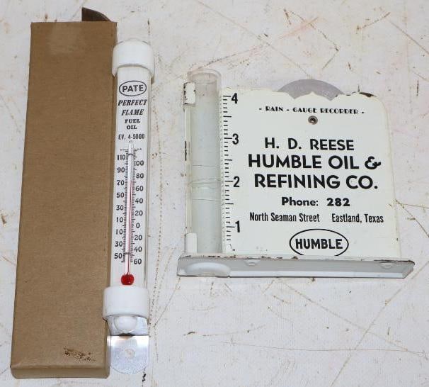 Group of 2 Humble and Pate Thermometer and Rain Gauge (1 of 3)
