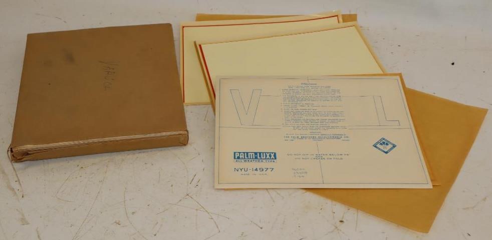 Large Group of Varsol Dry Cleaner Advertising Decals with Original Packaging: 8.25" x 9.75" each