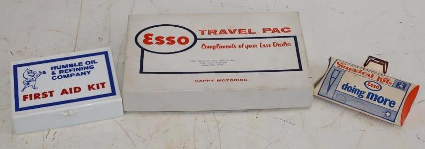 Group of 3 Esso and Humble First Aid and Safety Travel Kits (1 of 6)