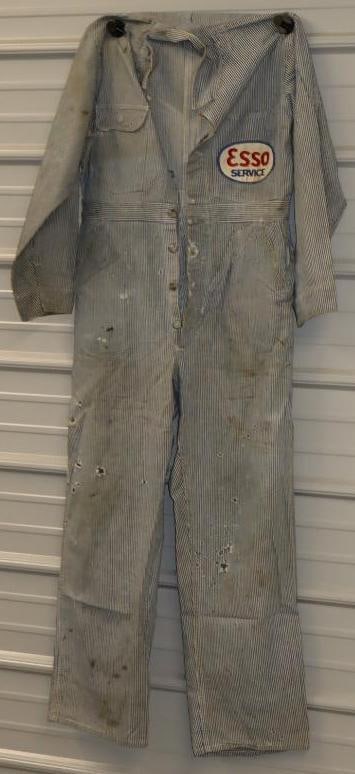 Esso Service Station Anderson Coveralls: Size 40