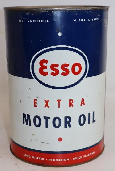 Esso Extra 5 Quart Oil Can (1 of 3)