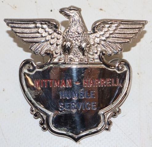 Humble Service Employee Hat Badge: 2.75" x 1.5"