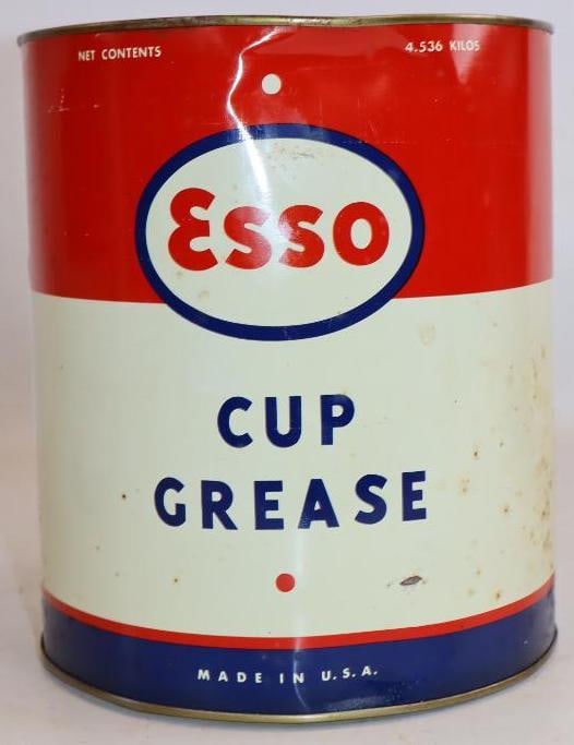 Esso 10lb Cup Grease Can (1 of 2)