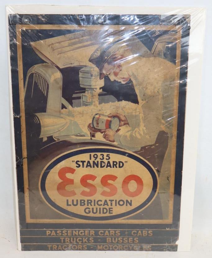 1935 Standard Esso Lubrication Guide (1 of 3)