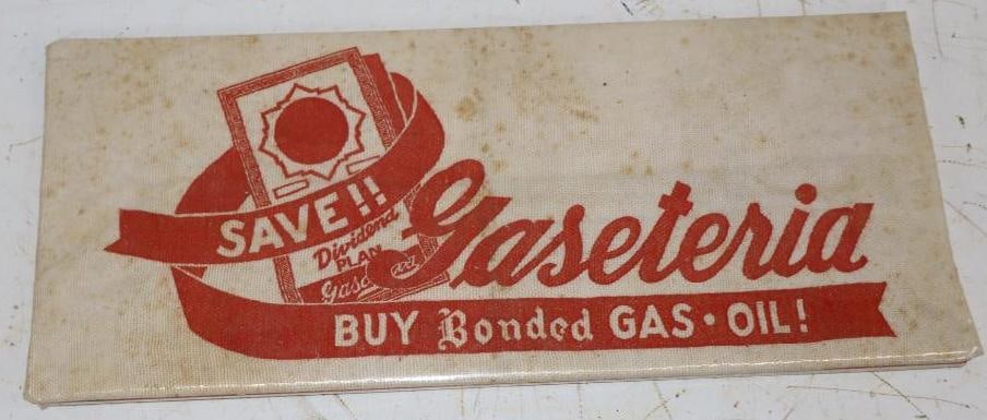 Bonded Gaseteria Advertising Wartime Kitchen Towel: 14.5" x 6"