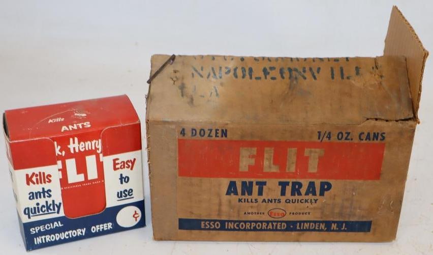 Group of 3 Esso Flit Ant Trap Displays in Original Box (1 of 3)