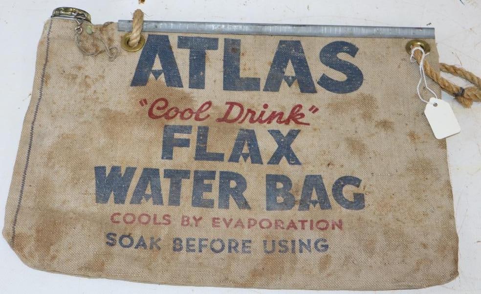 South Dakota Indian Chief Atlas Plaques Canvas Radiator Water Bag (1 of 3)