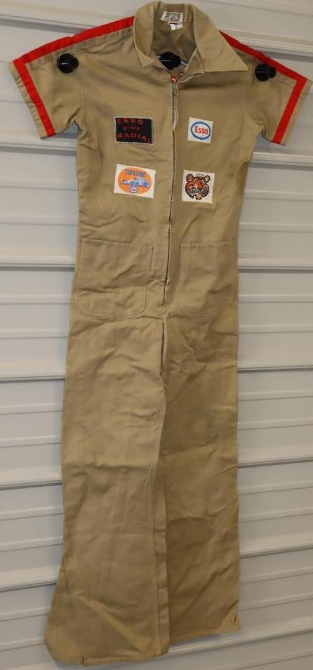 Esso Coveralls Short Sleeved: 38 chest