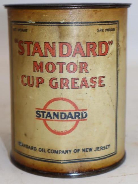 Standard of NJ 1lb Cup Grease Can (1 of 2)
