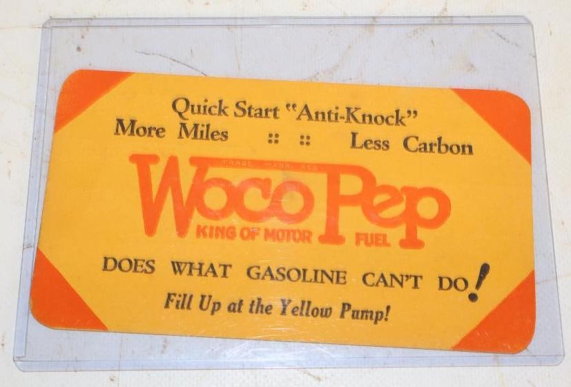 Woco Pep Advertising Ink Blotter (1 of 2)