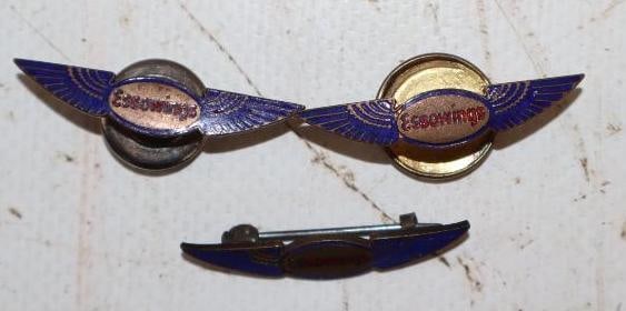 Group of 3 Esso Wings Aviation Pinback And Lapel Pin (1 of 3)
