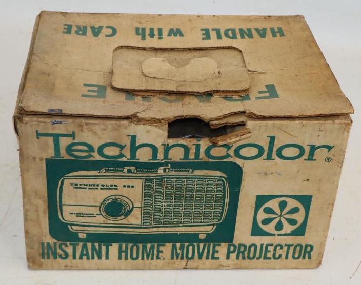 Technicolor Instant Home Projector in Original Box: 9" x 12" x 7.5" untested