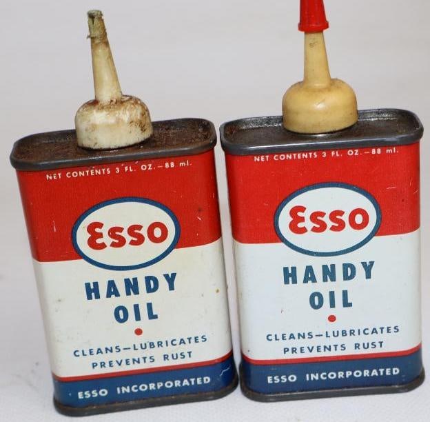 Group of 2 Esso Handy Oiler Cans (1 of 2)
