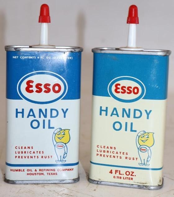 Group of 2 Esso Handy Oiler Cans (1 of 2)