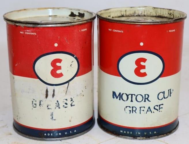 Group of 2 Carter 1lb Grease Cans (1 of 2)