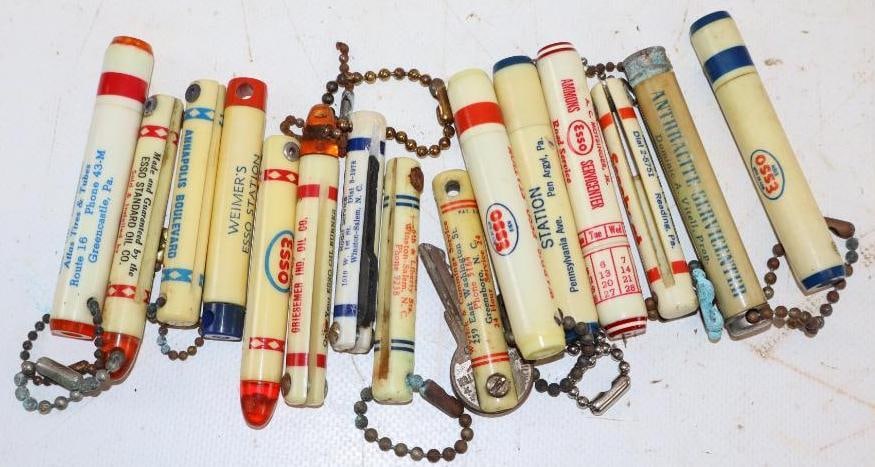 Group of 15 Esso Keychains (1 of 3)