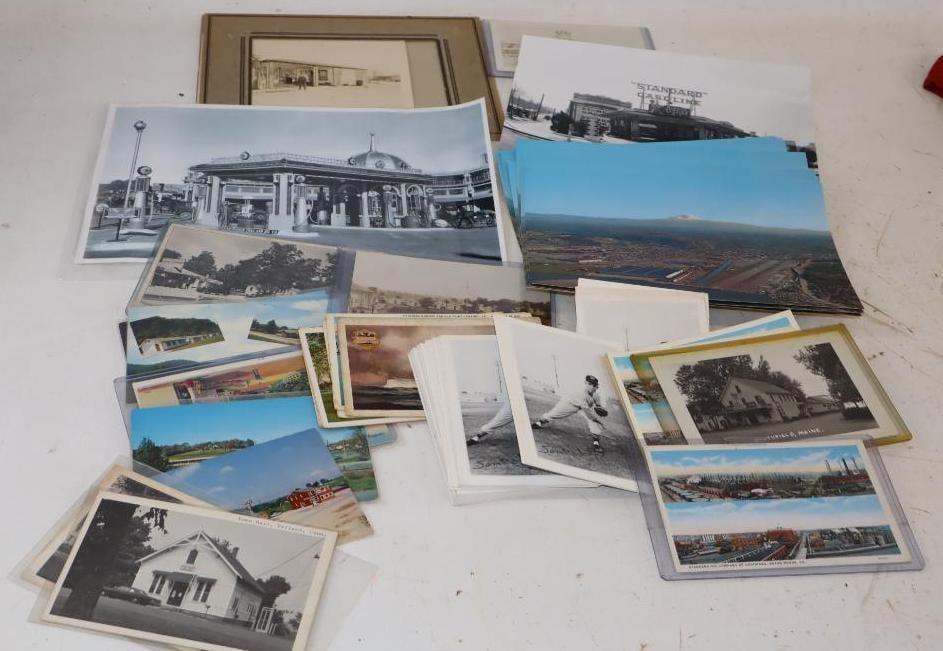 Large Group of Esso & Virginia Related Pictures, Reprints & Post Cards: Largest is 12" x 8"