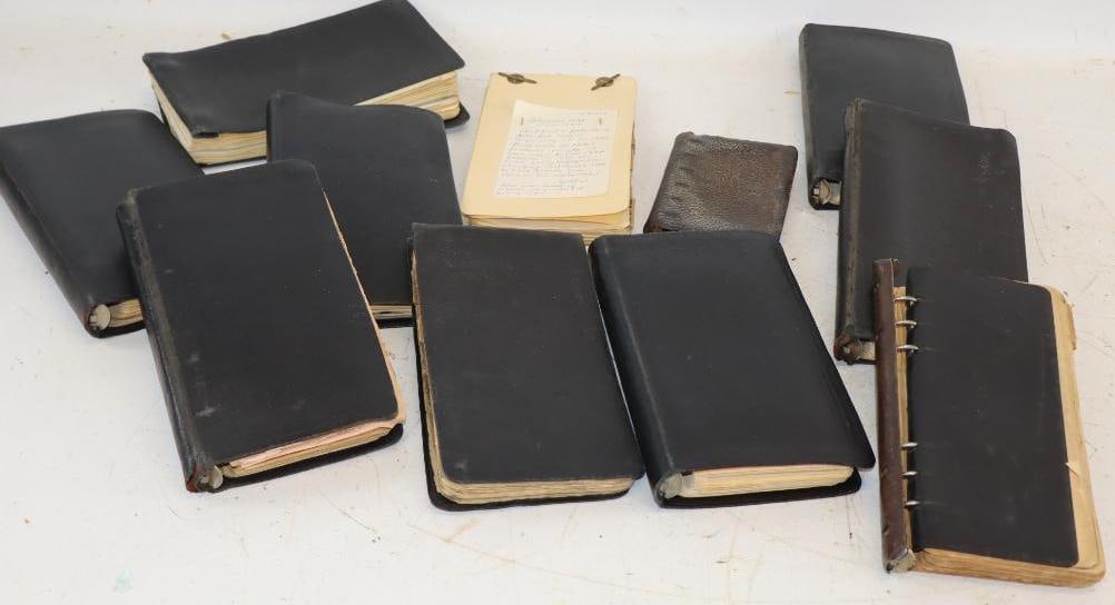 Group of 11 1940's & 50's Petroleum Specialties Spec Guides: Largest is 8.5" x 4.5" x 1"