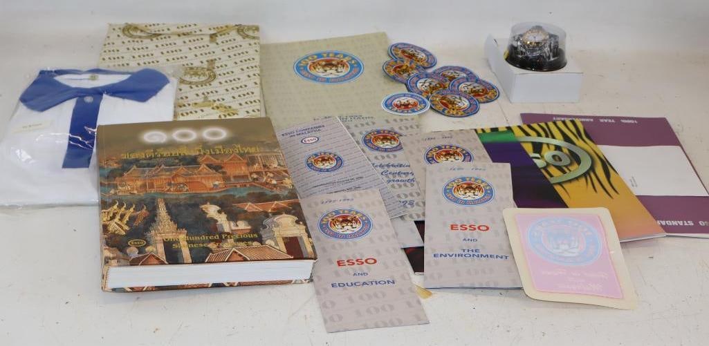 100 Years Esso in Malaysia Celebration Kit: Largest is 12x9