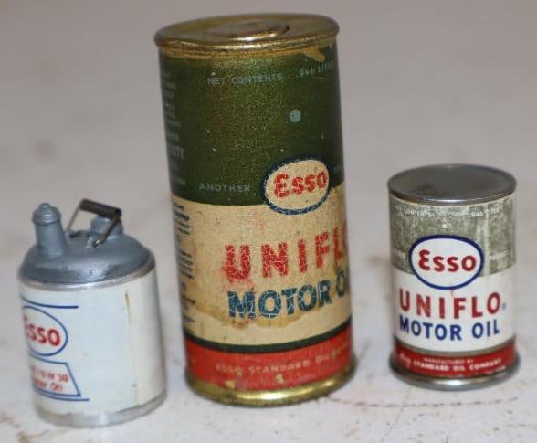 Group of 3 Esso Oil Can Shaped Paper Weights (1 of 2)