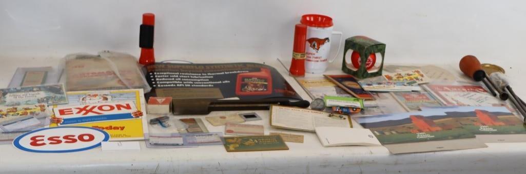 Large Group of Exxon and Esso Gas Station Products and Giveaways (1 of 12)
