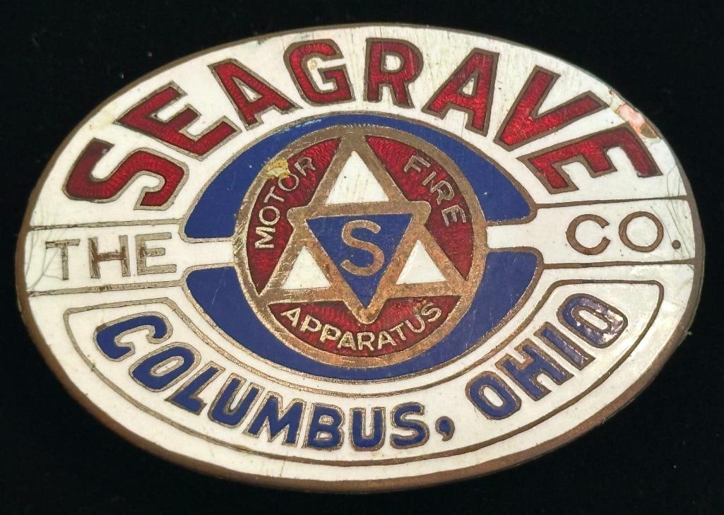 Seagrave Radiator Emblem (1 of 2)